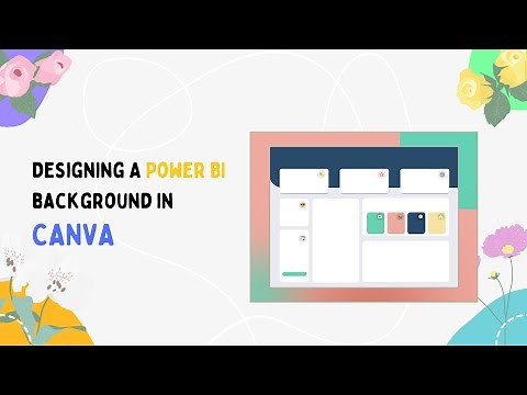 Power BI Dashboard Background Design Made Easy with Canva | Step-by-Step Tutorial