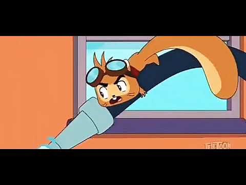 Mendel squirrel Water​ Inflation Cartoon