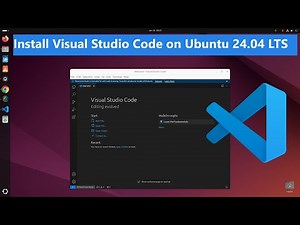 How to install Visual Studio Code (VS Code) on Ubuntu 24.04 LTS [2025]