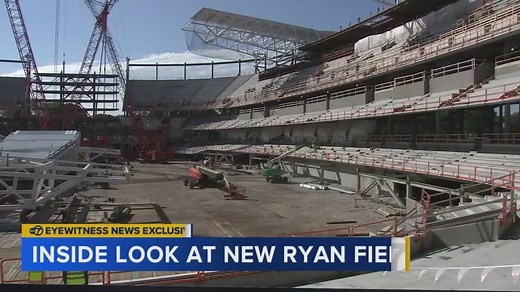 Exclusive look at Northwestern University's new Ryan Field facility