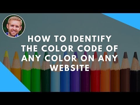 How To Identify The Color Code Of Any Color On Any Website
