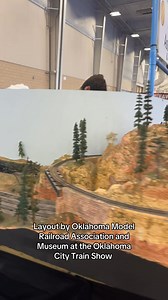Layout by Oklahoma Model Railroad Association and Museum at the Oklahoma City Train Show #trainshow #modeltrains #modeltrainlayout OKC Train Show Oklahoma Model Railroad Association & Museum | Midwest Model Railroad