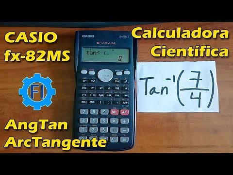 ArcTangent on Casio Scientific Calculator fx-82MS - Salvador FI