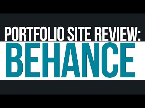 How to make a Behance Portfolio (Graphic Design Tutorials)