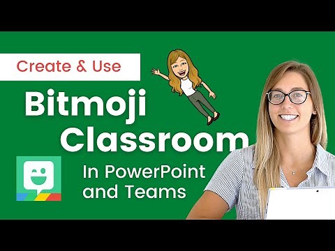 How to Create a Bitmoji Classroom in PowerPoint and Share in Teams [NEW]