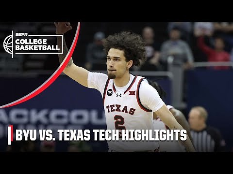 BYU Cougars vs. Texas Tech Red Raiders | Full Game Highlights | Big 12 Tournament Quarterfinals