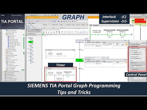 SC12. Siemens TIA Portal Graph Sequence Programming and Tips & Tricks
