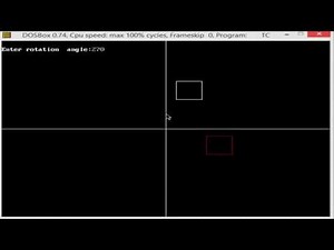 Graphics Programming - 2D Transformations In C Program