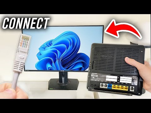 How To Connect Ethernet Cable To PC and Router - Full Guide