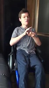 Micah Fowler has a message for the rest of the cast! | Speechless