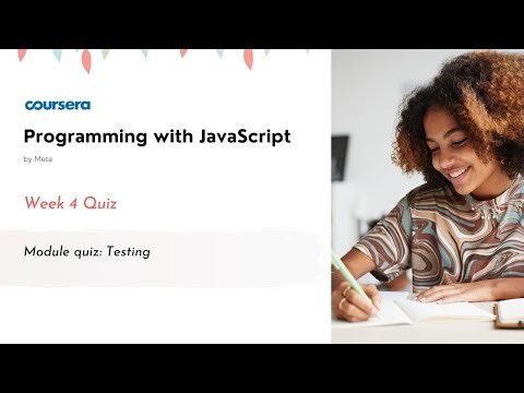 Module quiz: Testing Quiz Answers