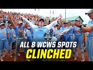 Every 2025 WCWS team's winning moment from softball super regionals
