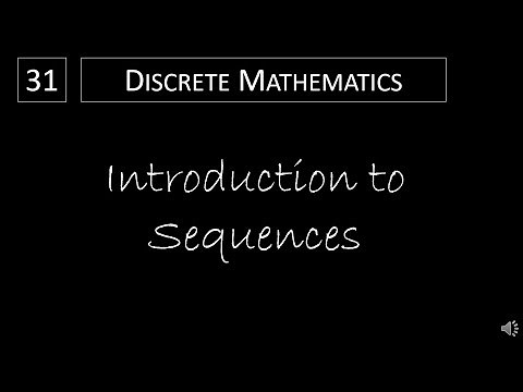 Discrete Math - 2.4.1 Introduction to Sequences