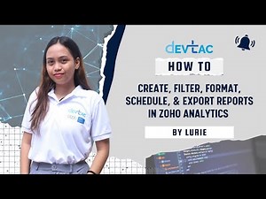 Zoho Analytics Tutorial: Create Reports, Add Filters, Schedule Emails & Export Data