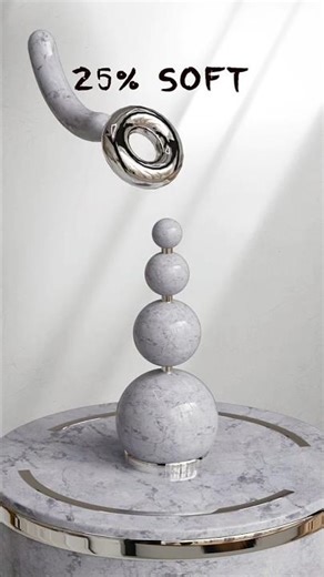 Most Satisfying Marble Animation 🫧 | #Shorts