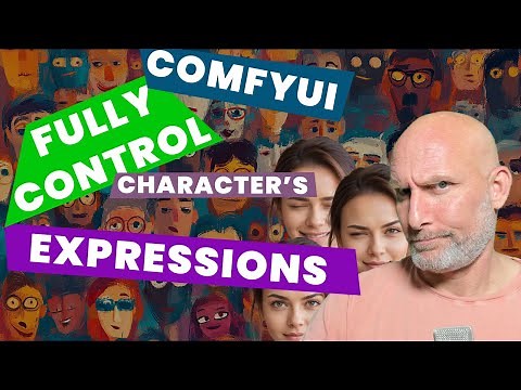 ComfyUI: Fully controlled, consistent and animated + video face expressions. simple and fast!