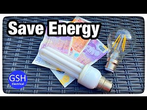 Energy Saving from CFL vs LED Lamps (Bulbs)