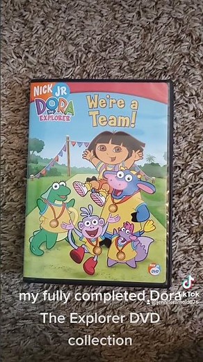 My Fully Completed Dora The Explorer DVD Collection