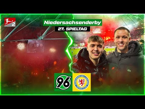 THE MOST INTENSE DERBY🤯 [HANNOVER 96 VS. EINTRACHT BRAUNSCHWEIG 💥