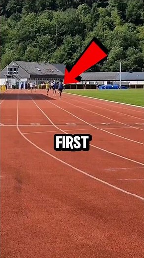 Runner's Celebration Goes Hilariously Wrong!