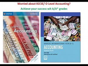 IGCSE O/ Level Accounting for Edexcel & Cambridge