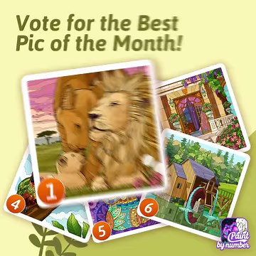 667K views · 6.4K reactions | Free paint by number game for all ages. Color your day! Brighten your day up! | Paint By Number | Facebook