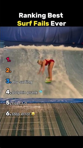 Ranking Best Surf Fails Ever