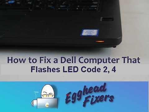 How to Fix a Dell Computer That Flashes LED Code 2 4