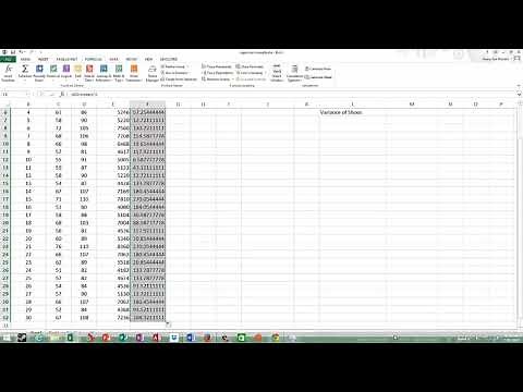 OLS Regression in Excel