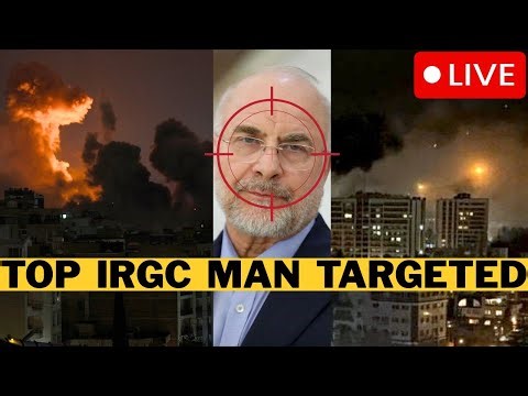 🚨 BREAKING: Israel Targets IRGC Leader Ghalibaf In Tehran - Chaos In Iran