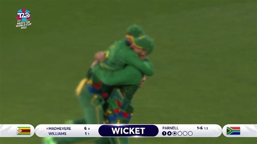 Accuracy - 💯 #SAvZIM | #T20WorldCup | ICC - International Cricket Council