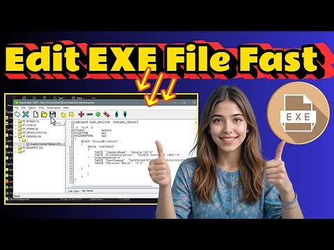 How To Edit Software Exe File | Step-by-Step Guide (2025)