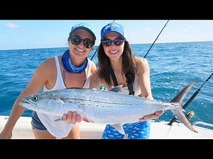 Her First Time Fishing Offshore!! Pompano Beach, Florida