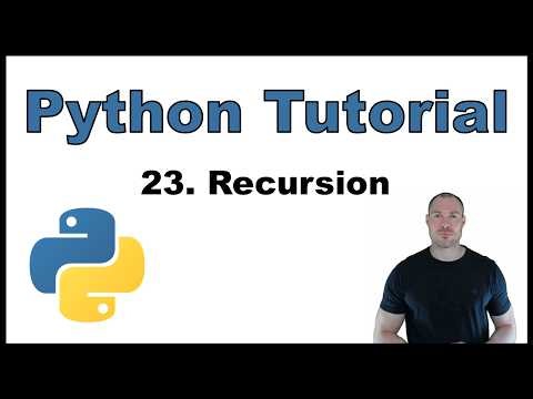 Python Tutorial for Beginners p.23: Recursion - What it is and How it works