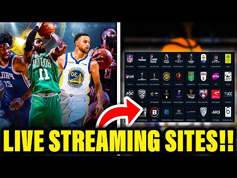 The BEST NBA Streaming Sites to WATCH LIVE BASKETBALL (FREE)