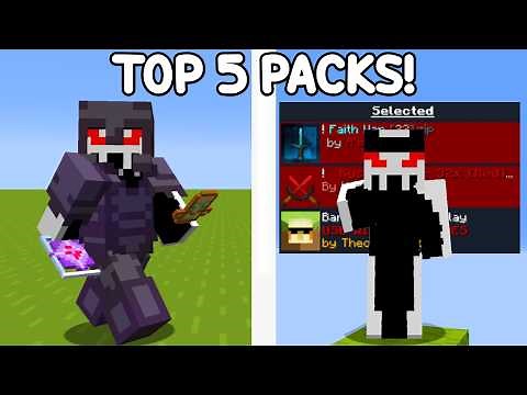 Top 5 BEST Minecraft PvP Texture Packs! (1.21+)