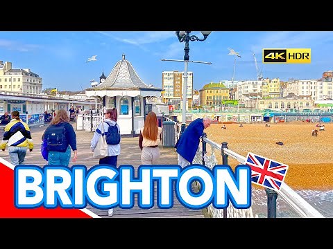 BRIGHTON | Tour of Brighton Pier [4K HDR]
