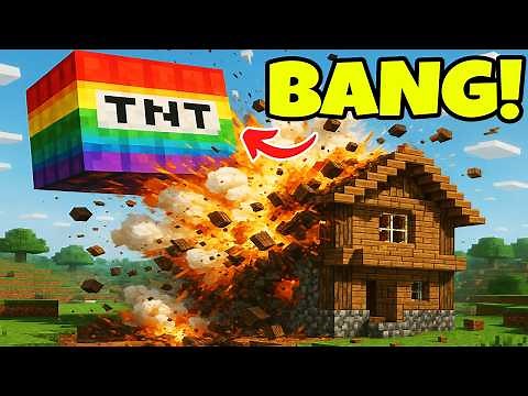 Realistic City DESTROYED by TNT Mod! | Minecraft Destruction