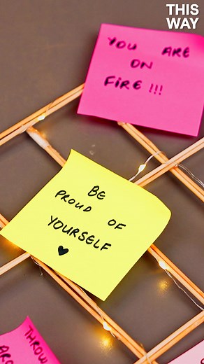 Creative Sticky Notes Wall Art Ideas for Home Decor