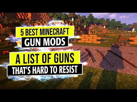 5 Best Minecraft Gun Mods: Playing With These Guns isn’t Bad in Minecraft 🔫