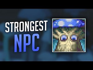 Strongest NPC vs All Bosses - Terraria 1.3