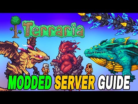 Terraria: How To Host A Modded Server (tModLoader Tutorial)