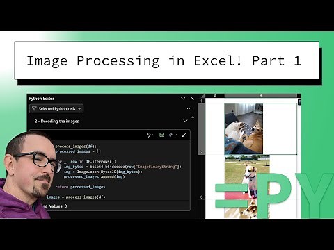 Import a local folder of images into Excel using Power Query and Python!