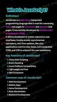 What is JavaScript? The Complete Beginner’s Guide (Explained Simply!)