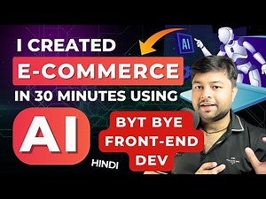 🔥 I created E-Commerce website in 30 minutes using AI | Github Copilot
