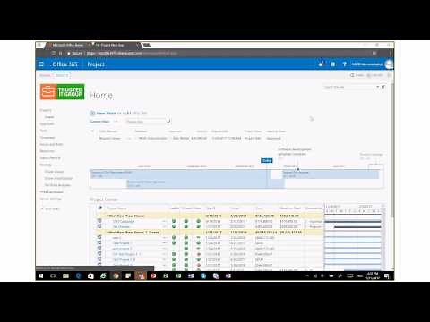 Microsoft Project Online Demo