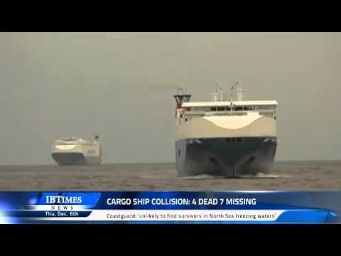 Cargo ship collision: 4 dead 7 missing