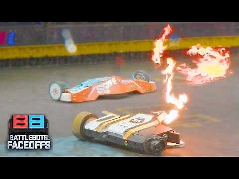 FIERY HITS! | All The Fight From FaceOffs Episode 2 | BATTELBOTS