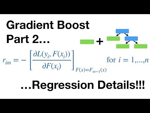 Gradient Boost Part 2 (of 4): Regression Details
