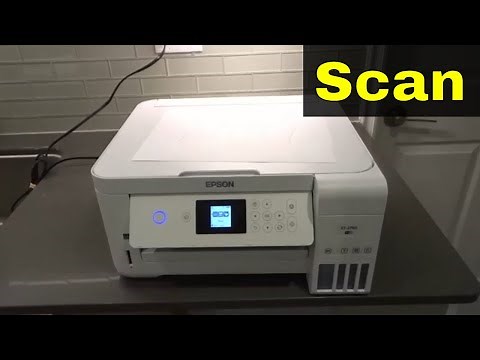 How To Scan To Computer On Epson ET-2760 Printer-Easy Tutorial